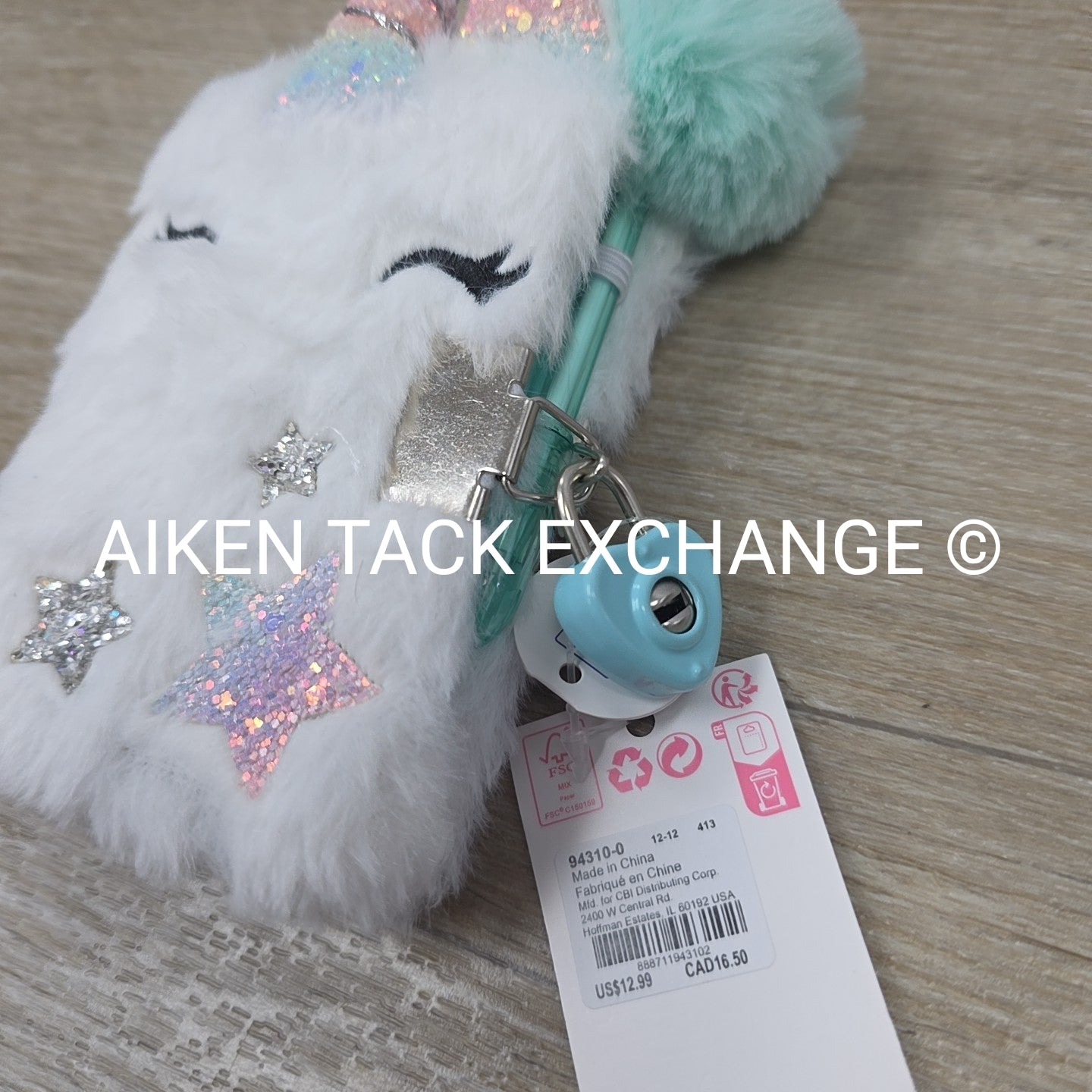 Claire's Mini Unicorn Diary w/ Keys