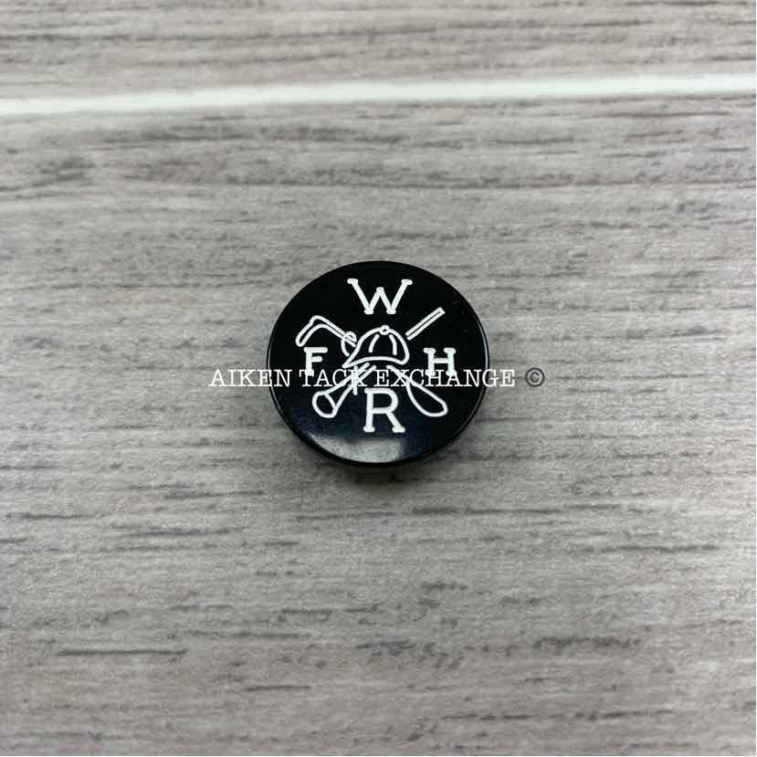 Whiskey Road Foxhounds Button, Large