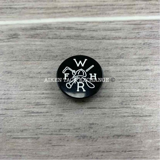 Whiskey Road Foxhounds Button, Large
