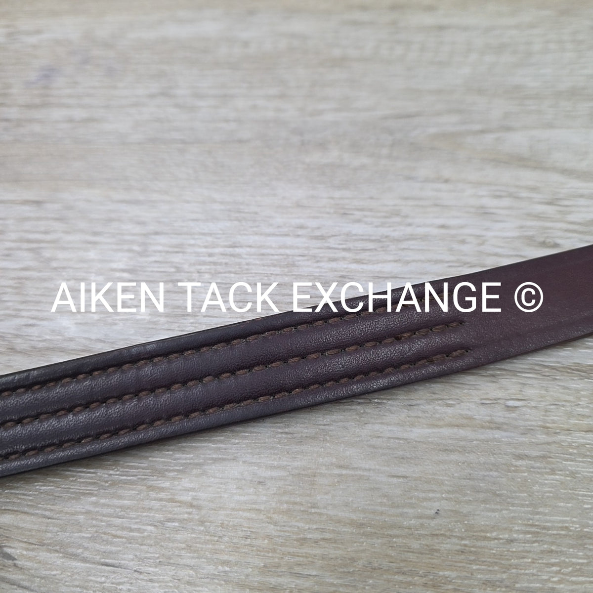 Leather Lead with Brass Chain