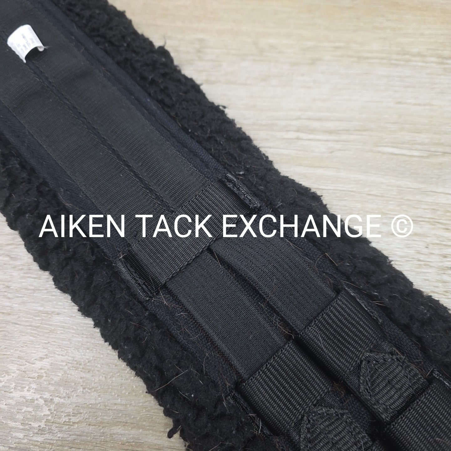 Ovation Equalizer Fleece Dressage Girth, Black, 30"