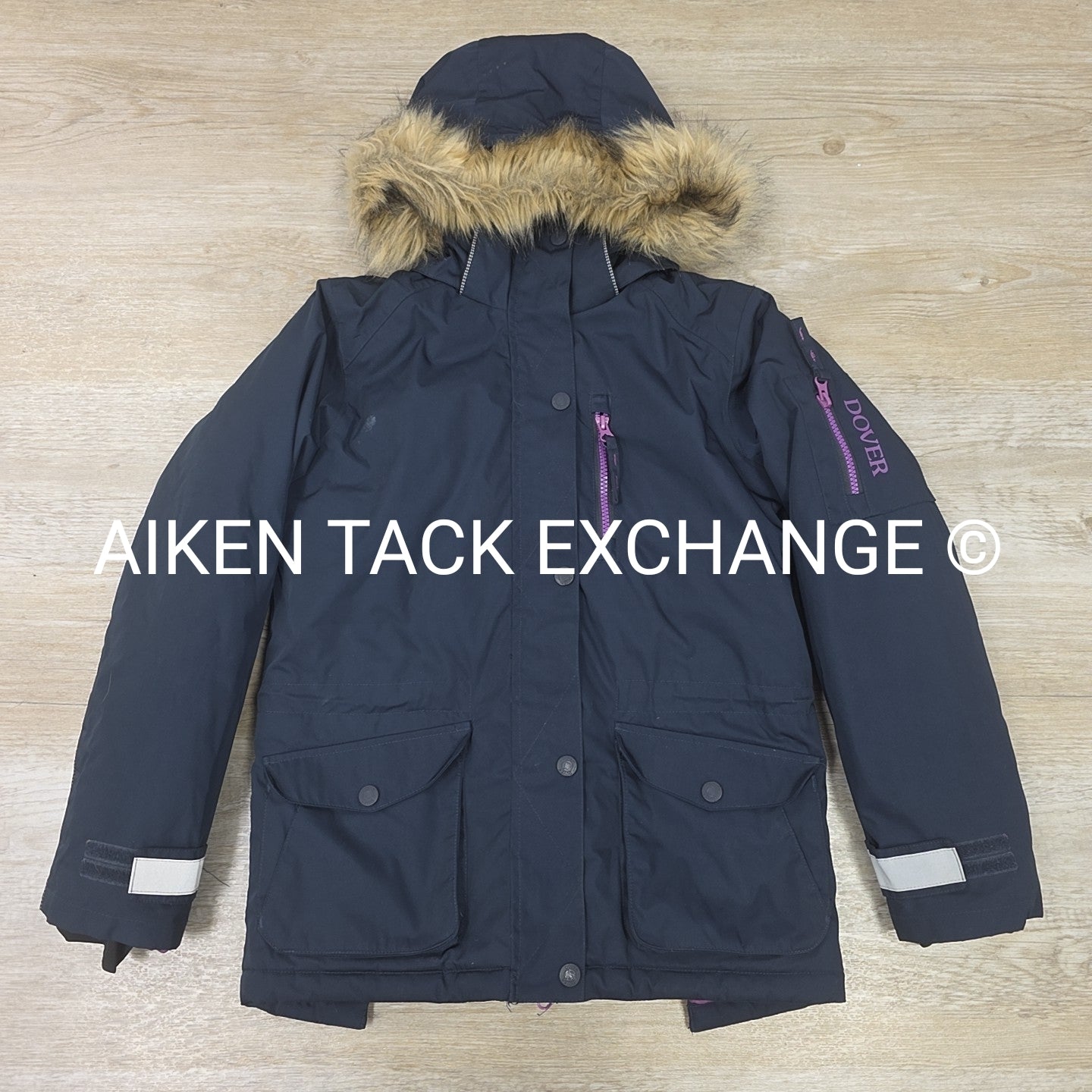 Dover Saddlery Fleece Lined Heavy Winter Jacket, Size Large