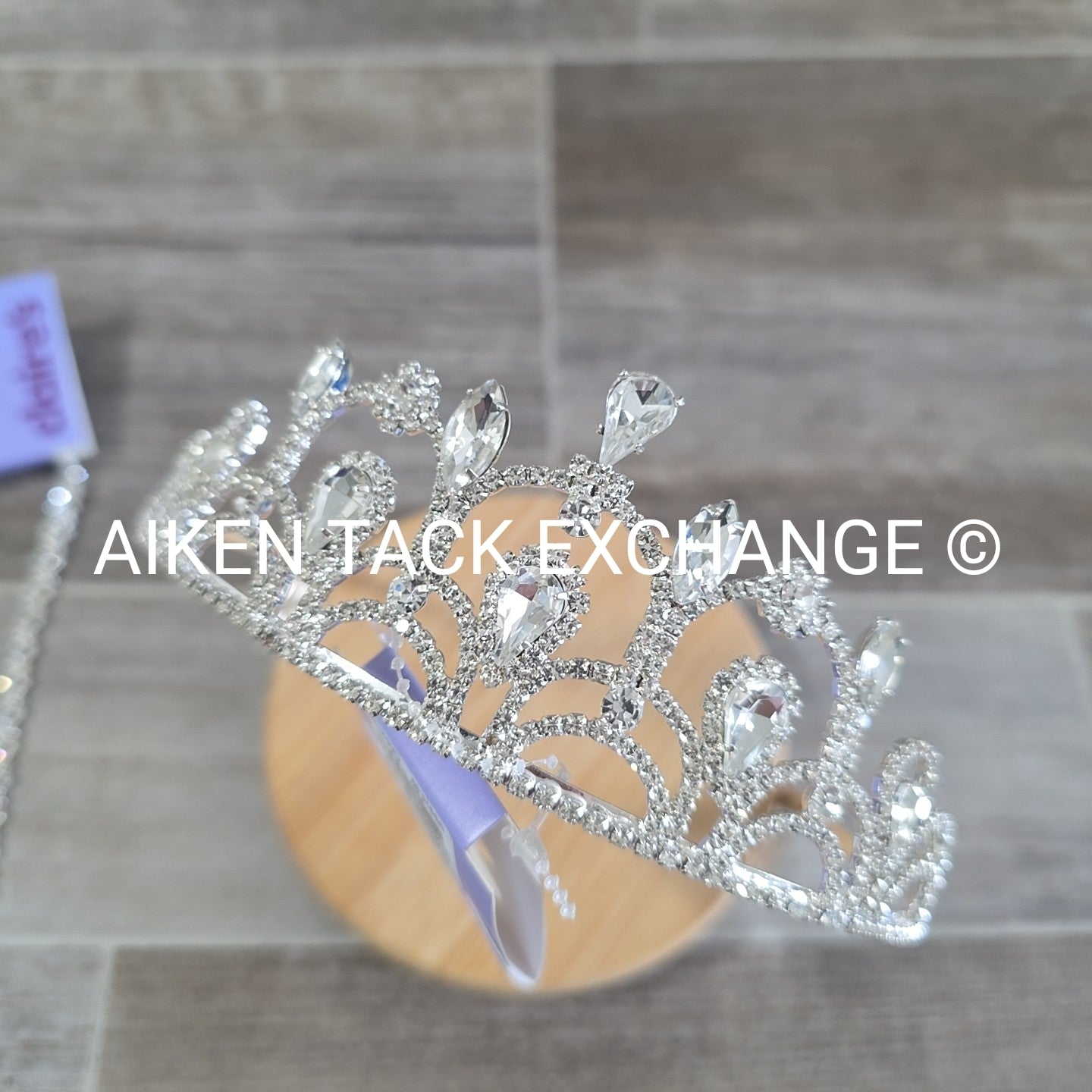 Claire's Bundle - 1 Tiara, 1 Set of Earrings, 1 Necklace