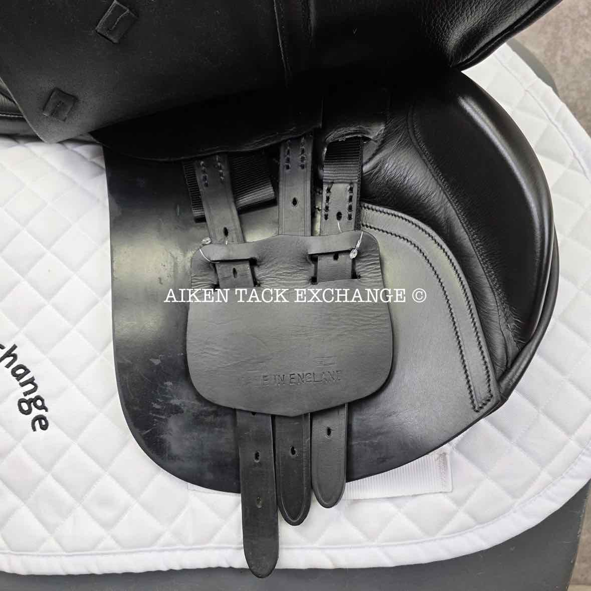 Albion Legend K2 All Purpose Saddle, 17.5" Seat, Adjusta-Tree:  Set to Wide, Wool Flocked Panels
