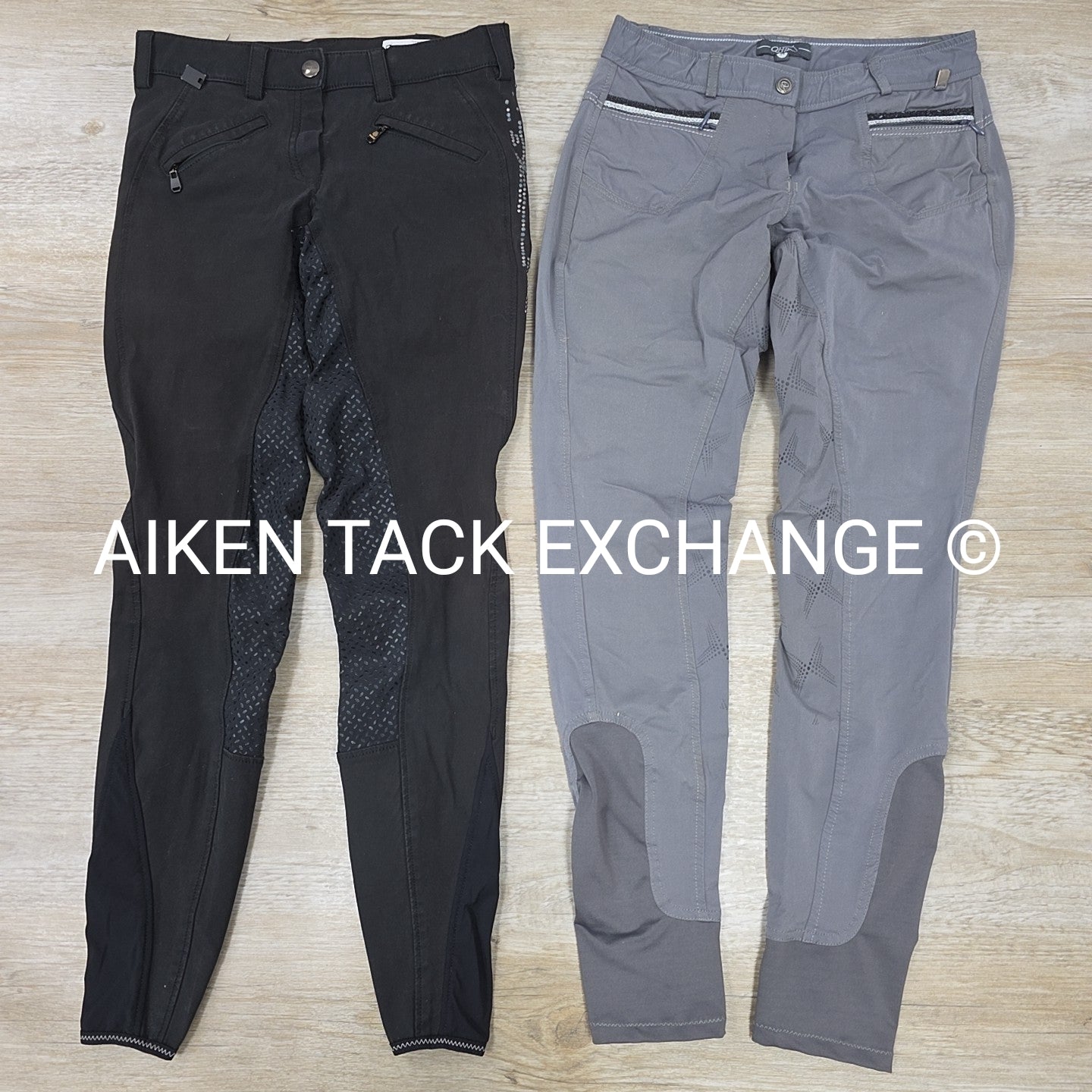 BARGAIN BUNDLE: Pikeur Enna & QHP Silicone Full Seat Breeches, Size 24