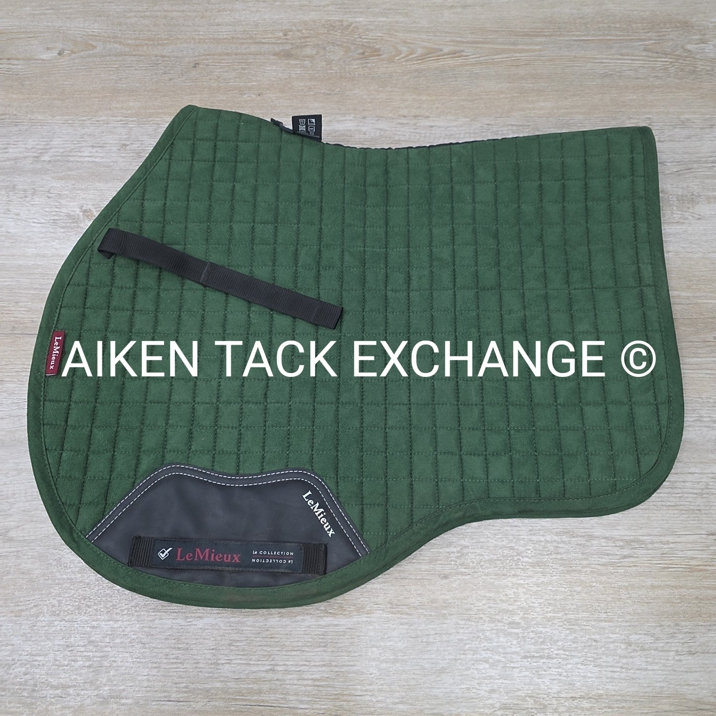 LeMieux Suede GP Saddle Pad, Hunter Green, Large