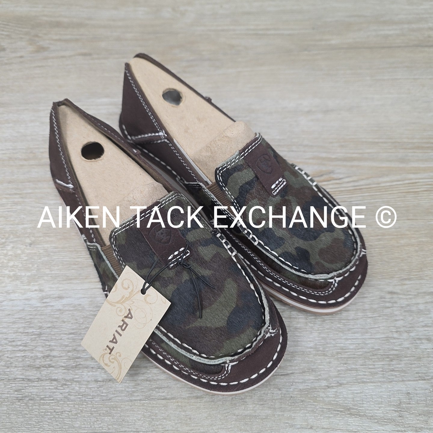 Ariat Chocolate Chip Suede No Se'um Cruisers, Brand New, Size 6.5