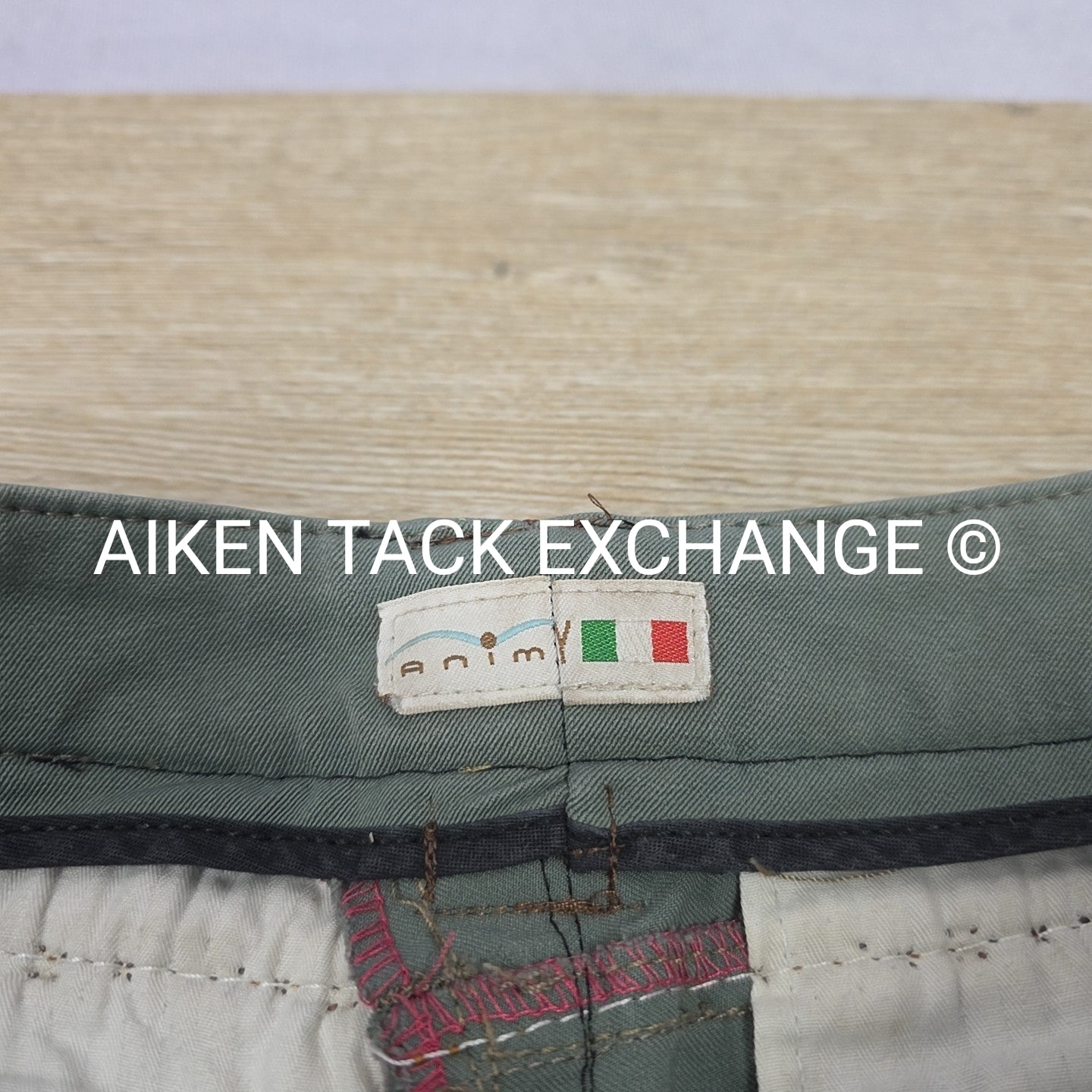 Animo Silicone Grip Knee Patch Breeches, Limited Edition, Size 30