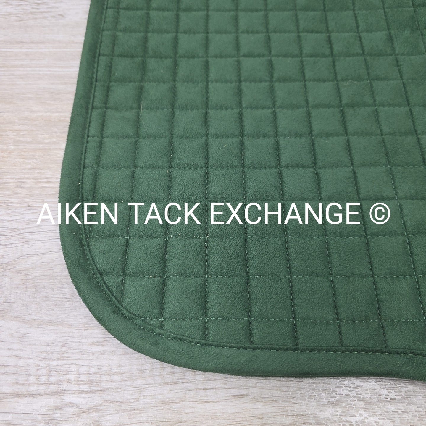 LeMieux Suede GP Saddle Pad, Hunter Green, Large