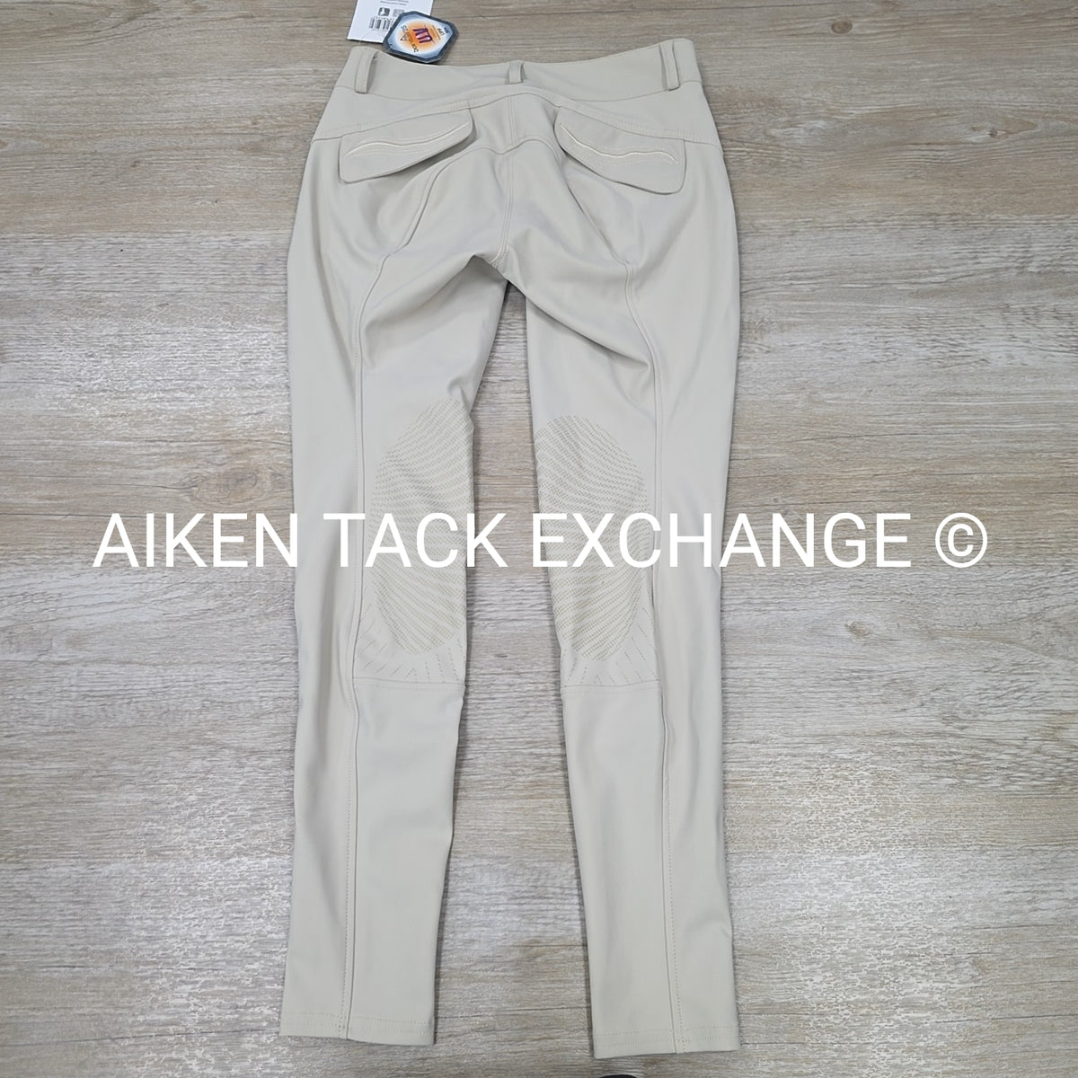 FITS Abbey Silicone Grip Knee Patch Breeches, Size Small