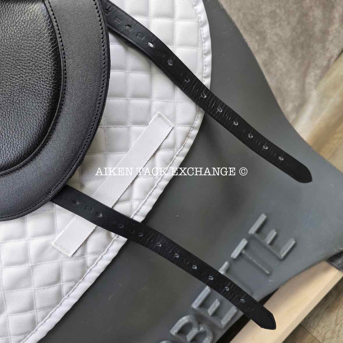 2023 Envy Motion Dressage Saddle, 17.5" Seat, Adjustable Tree, Wool Flocked Panels