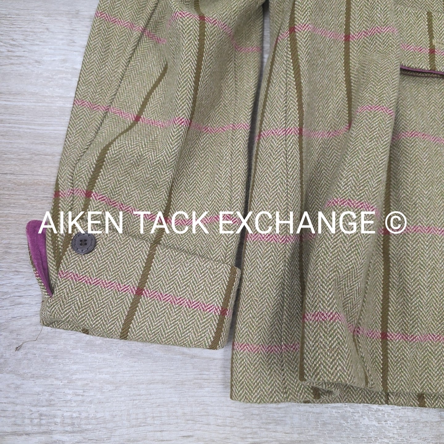 Oxford Blue Tweed Coat, Women's 18