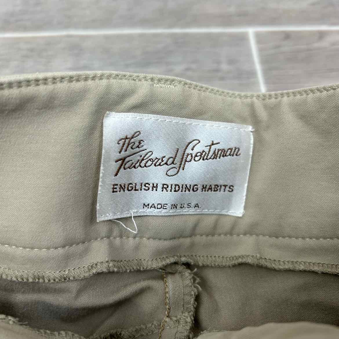 Tailored Sportsman Trophy Hunter Knee Patch Jods, Size 12 L
