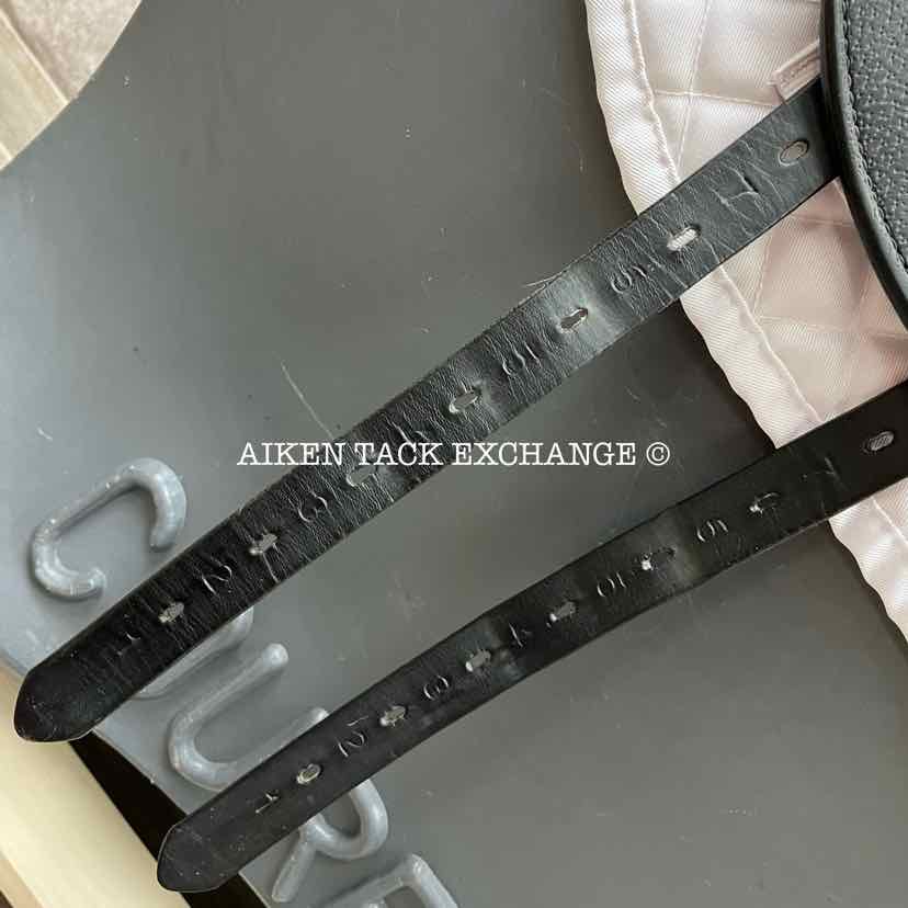 2011 Prestige Venus K Monoflap Dressage Saddle, 17" Seat, 33 Tree - MW, Wool Flocked Panels