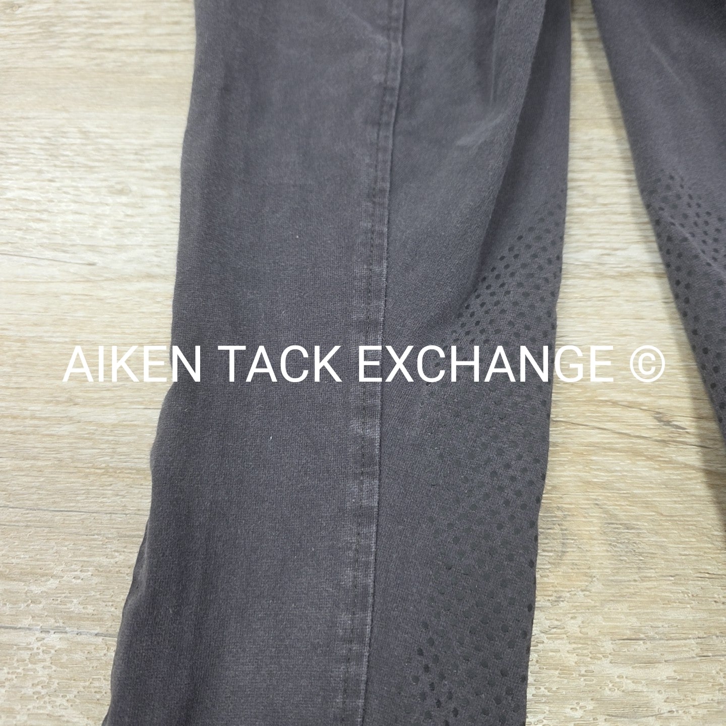 Dover Saddlery Riding Sport Silicone Grip Knee Patch Tights, Size 10