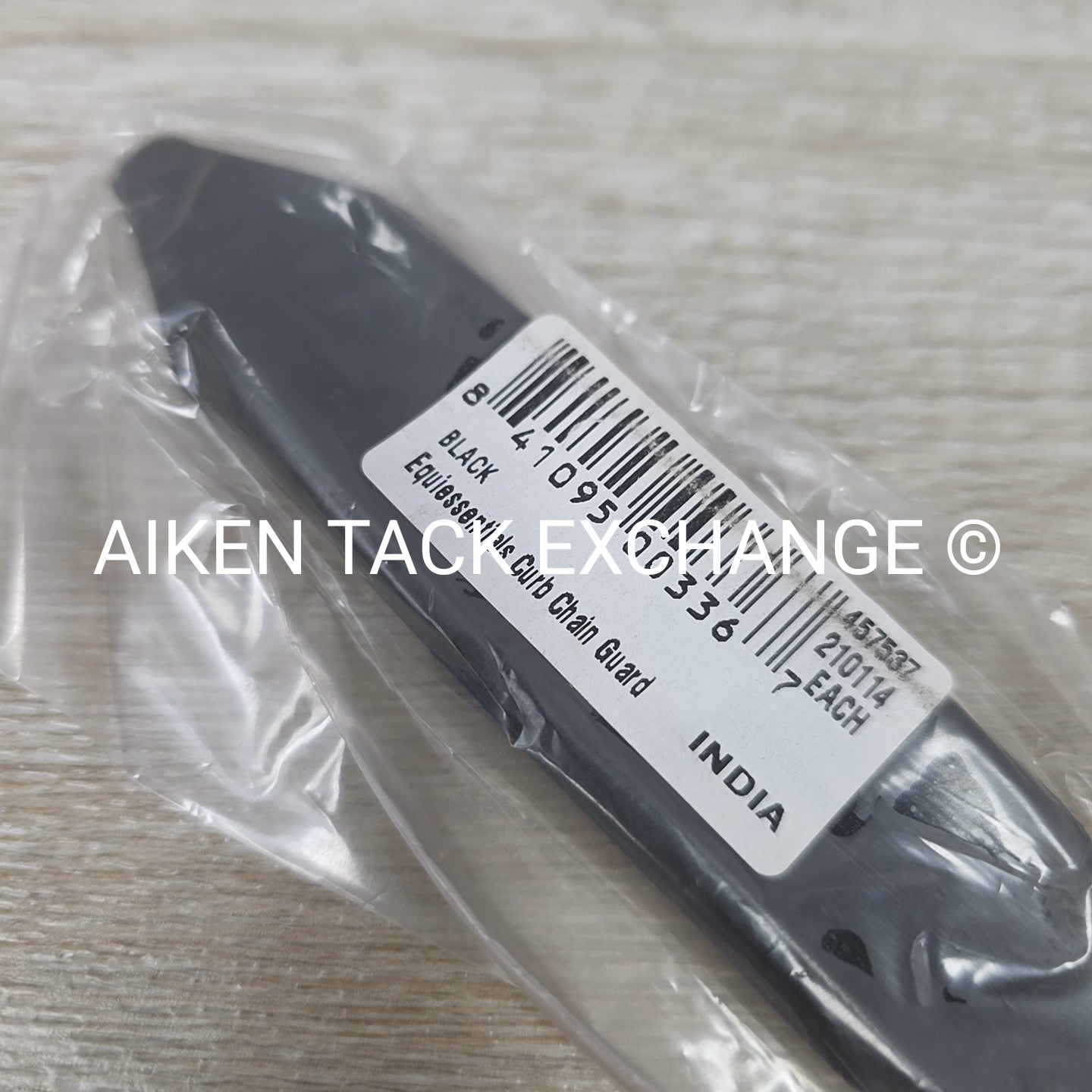 Rubber Curb Chain Guard, Black