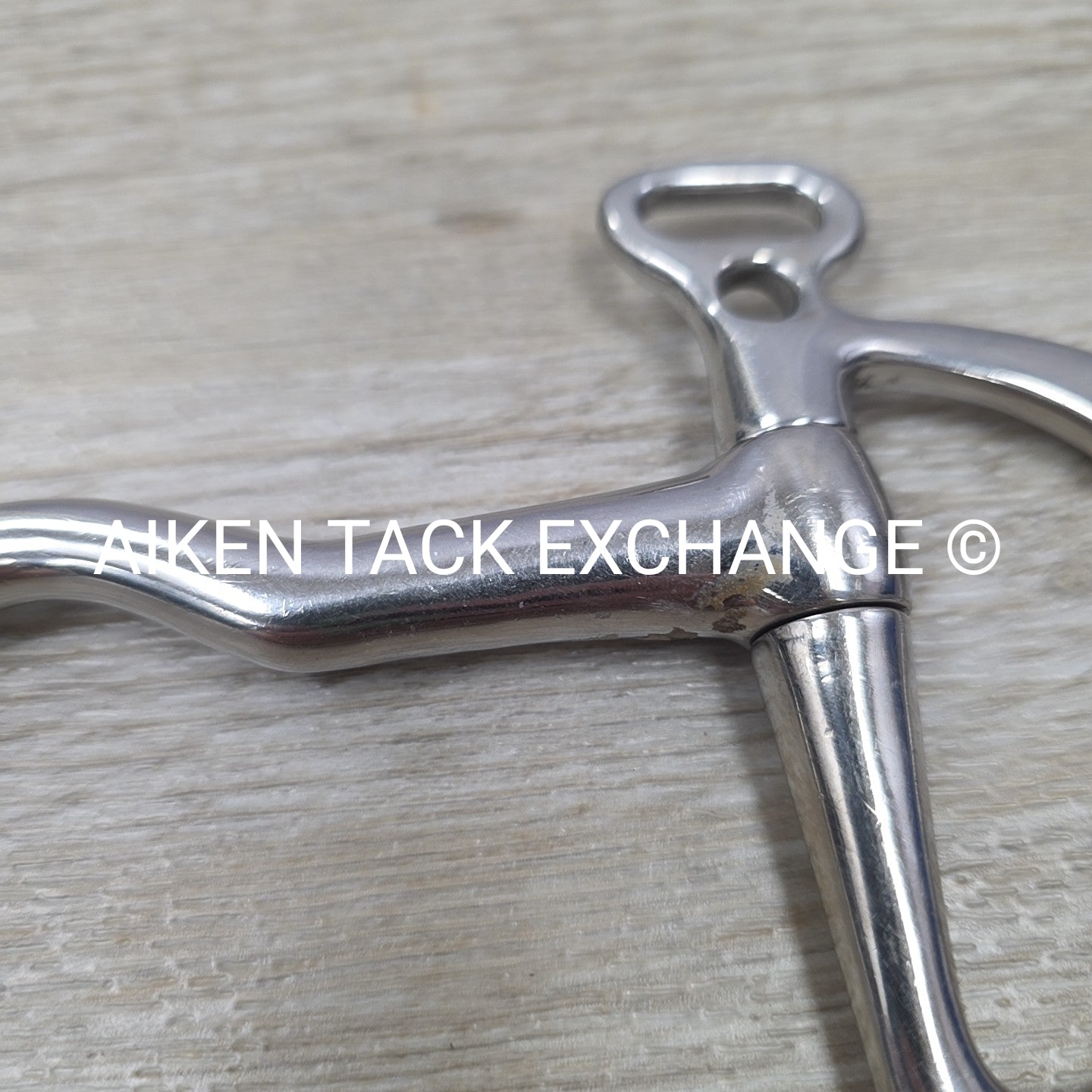 Mullen Mouth Uxeter Kimberwick Bit (No Hooks & Chain) 5"