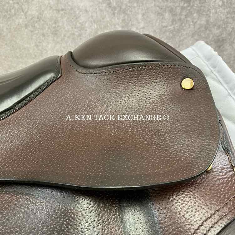 **SOLD** Crosby Marathon All Purpose Endurance Saddle, 17" Seat, Medium Tree, Wool Flocked Panels