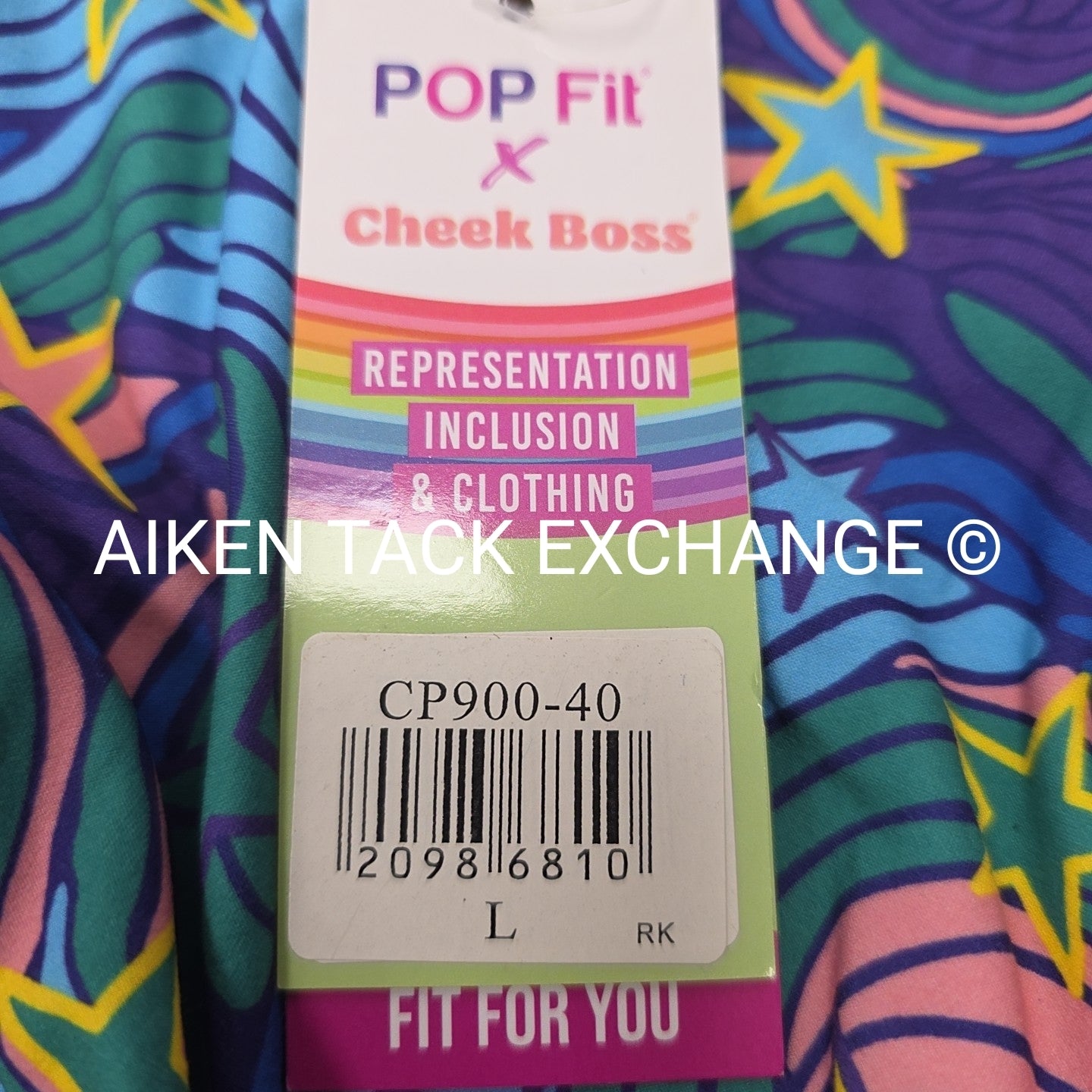Pop Fit Cheek Boss Dress, Size Large