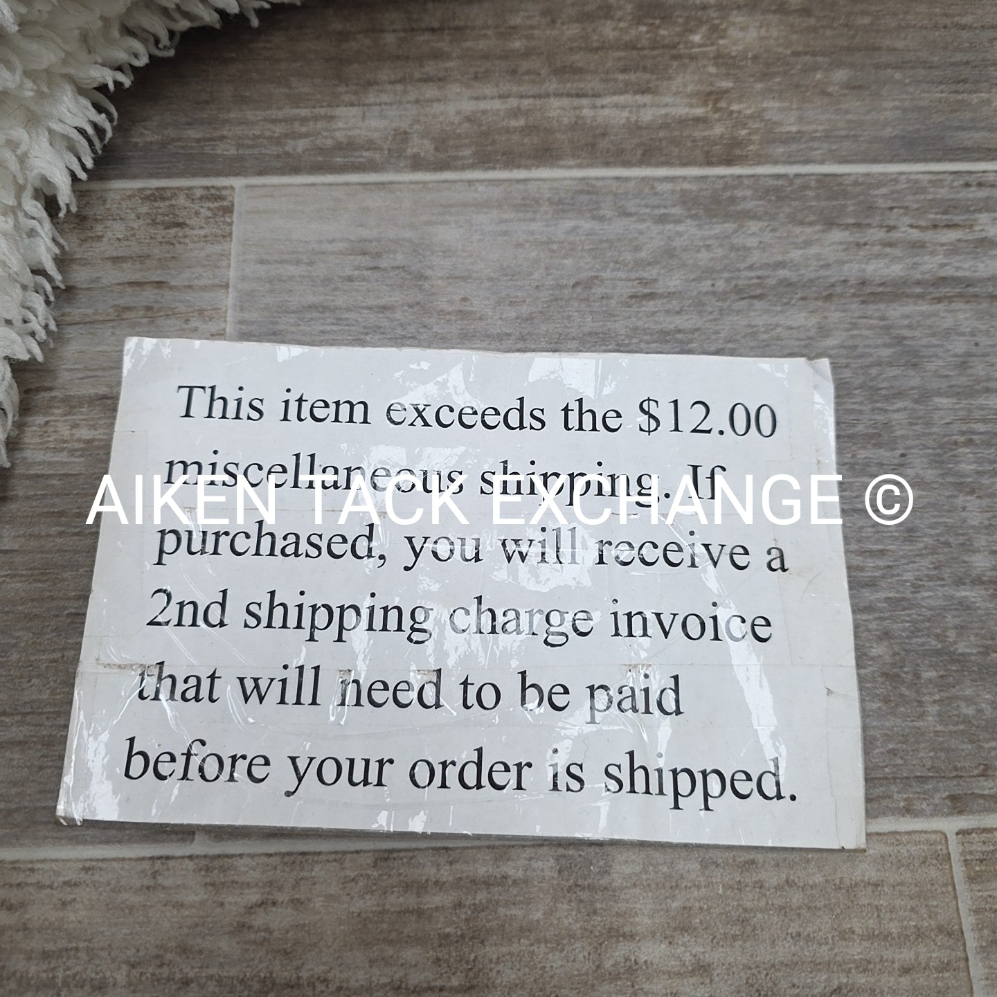 Shires Fleece Shaped Saddle Pad, White, Size Large