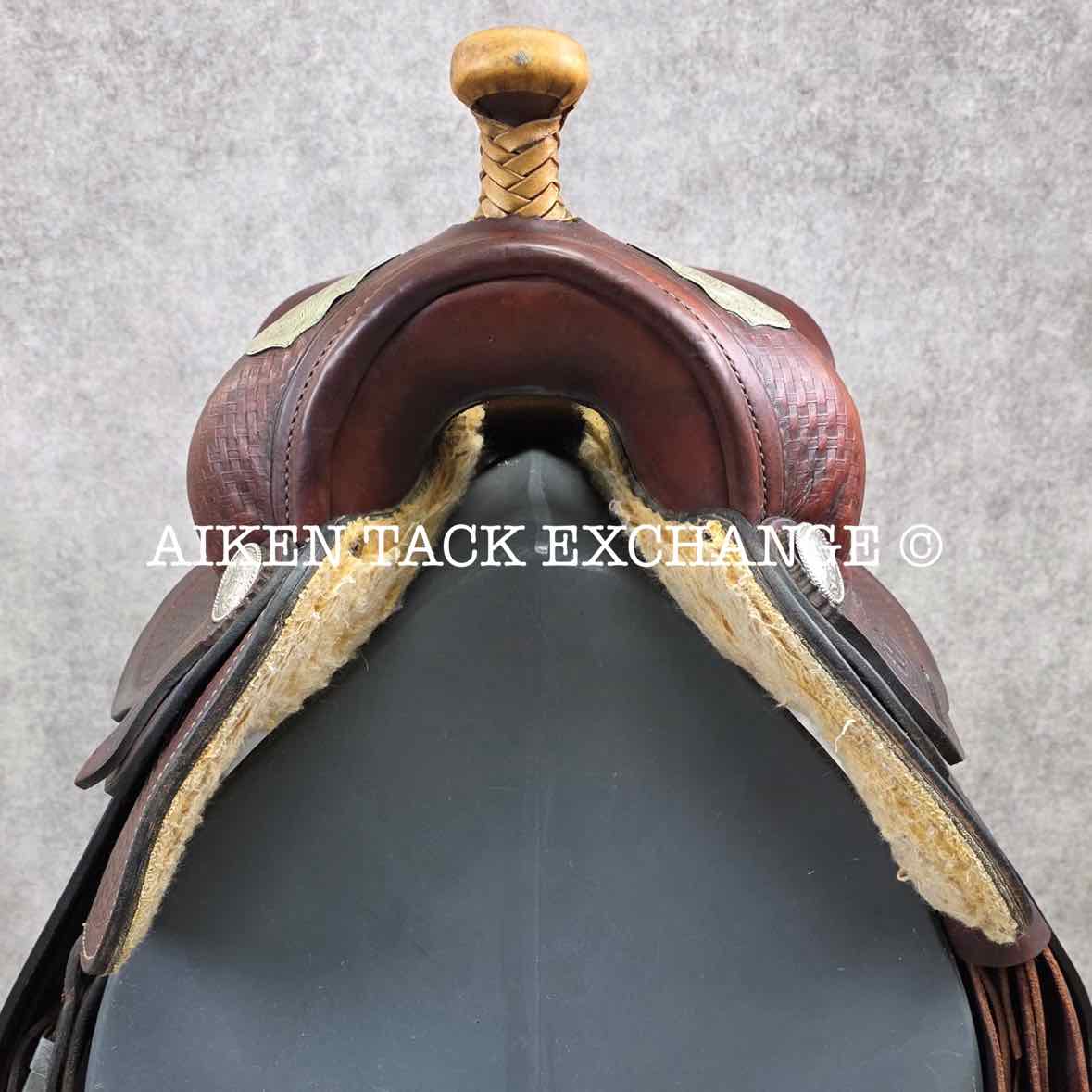 **SOLD** Circle M Western Saddle, 15.5" Seat, Wide Tree - Full QH Bars