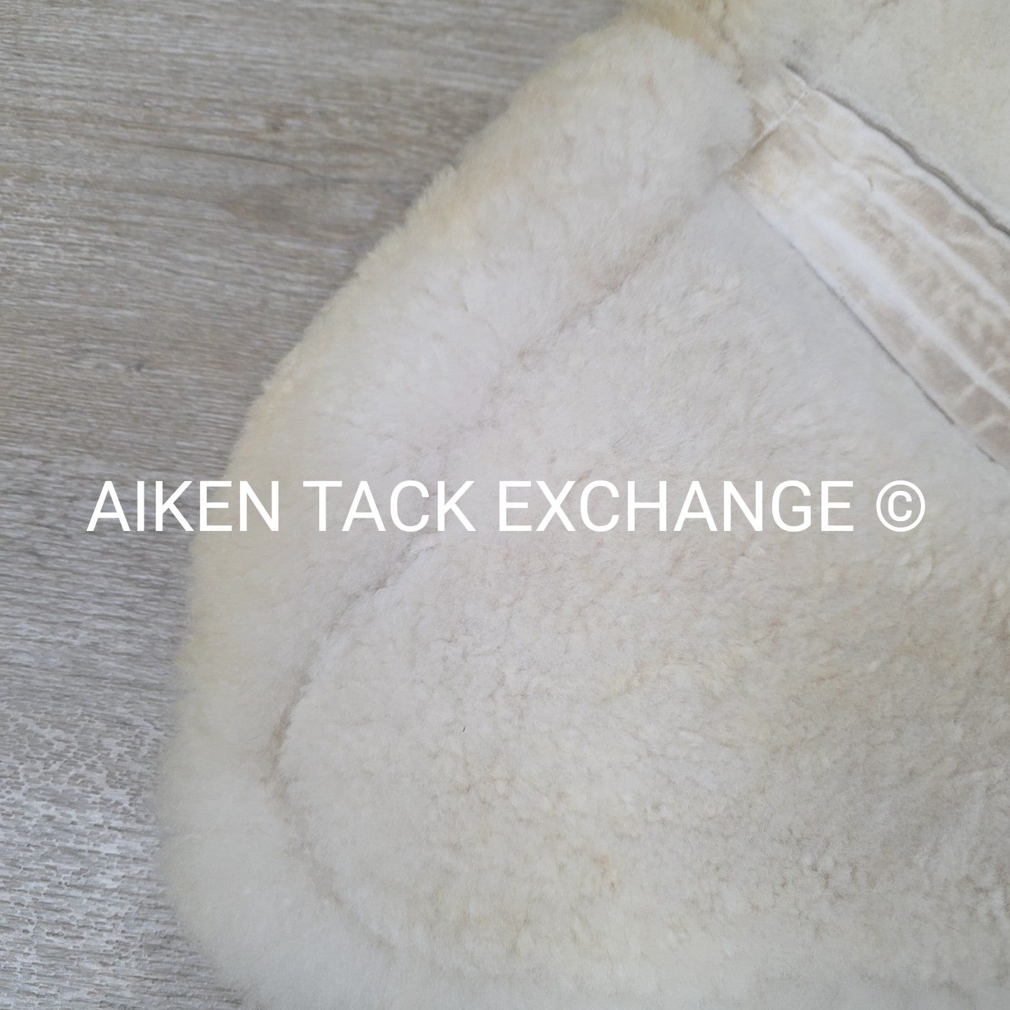 Mattes Platinum Dressage Sheepskin Half Pad, Size Medium