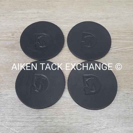 Set of 4 Leather Coasters