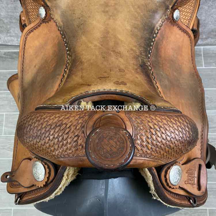 Pard's Western Saddle, 16" Seat, Wide Tree - Full QH Bars