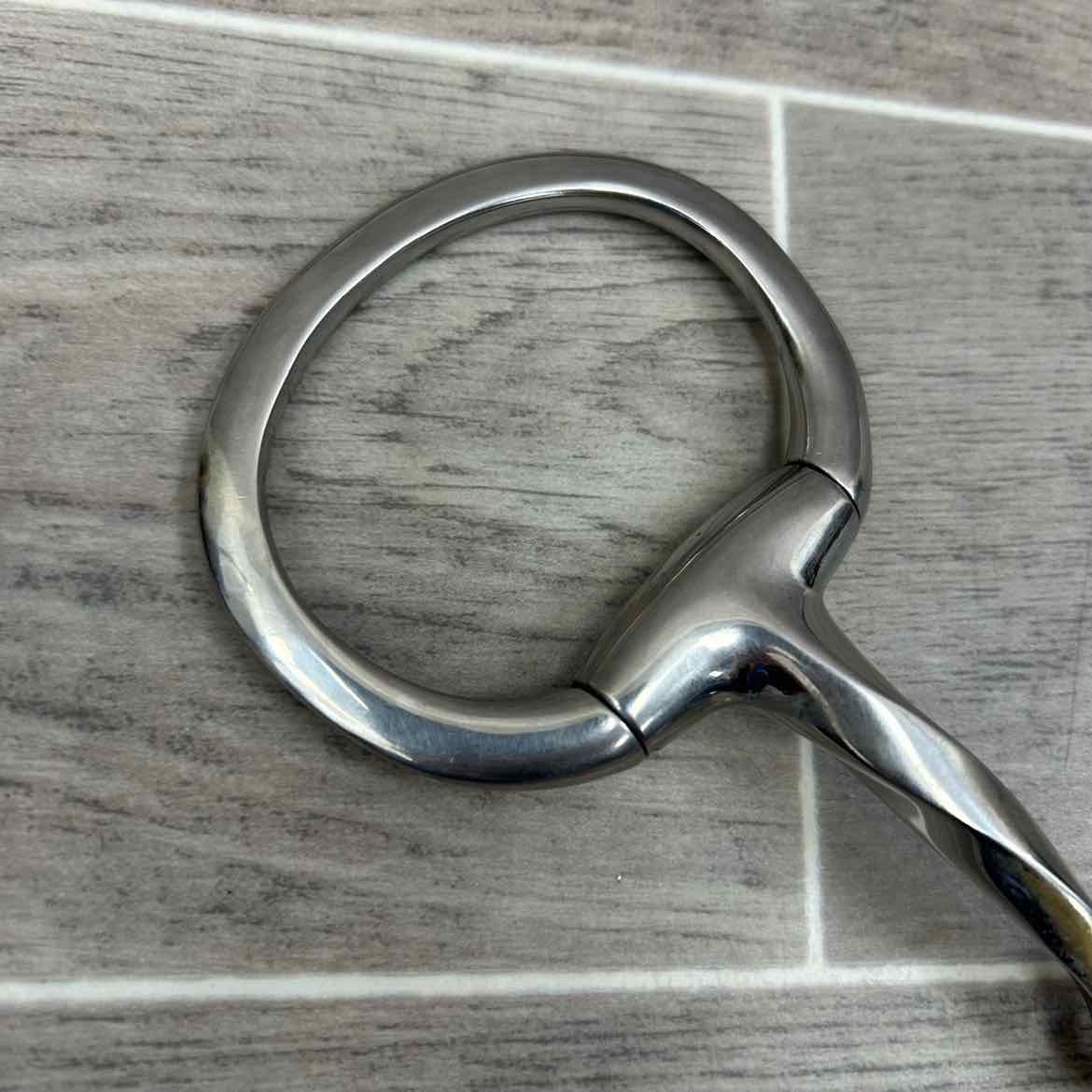 Single Joint Slow Twist Eggbutt Bit 5.75"