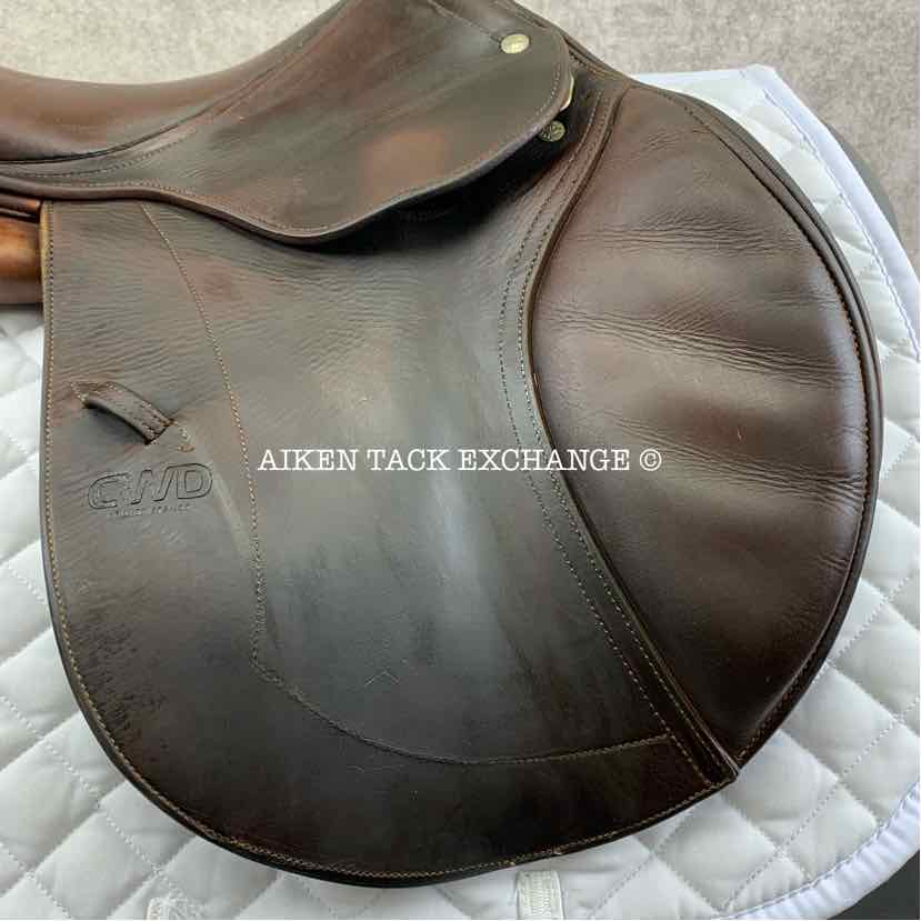 2007 CWD SE01 Close Contact Jump Saddle 16.5" Seat, 0L Flap, Medium Tree, Foam Panels, Full Buffalo Leather