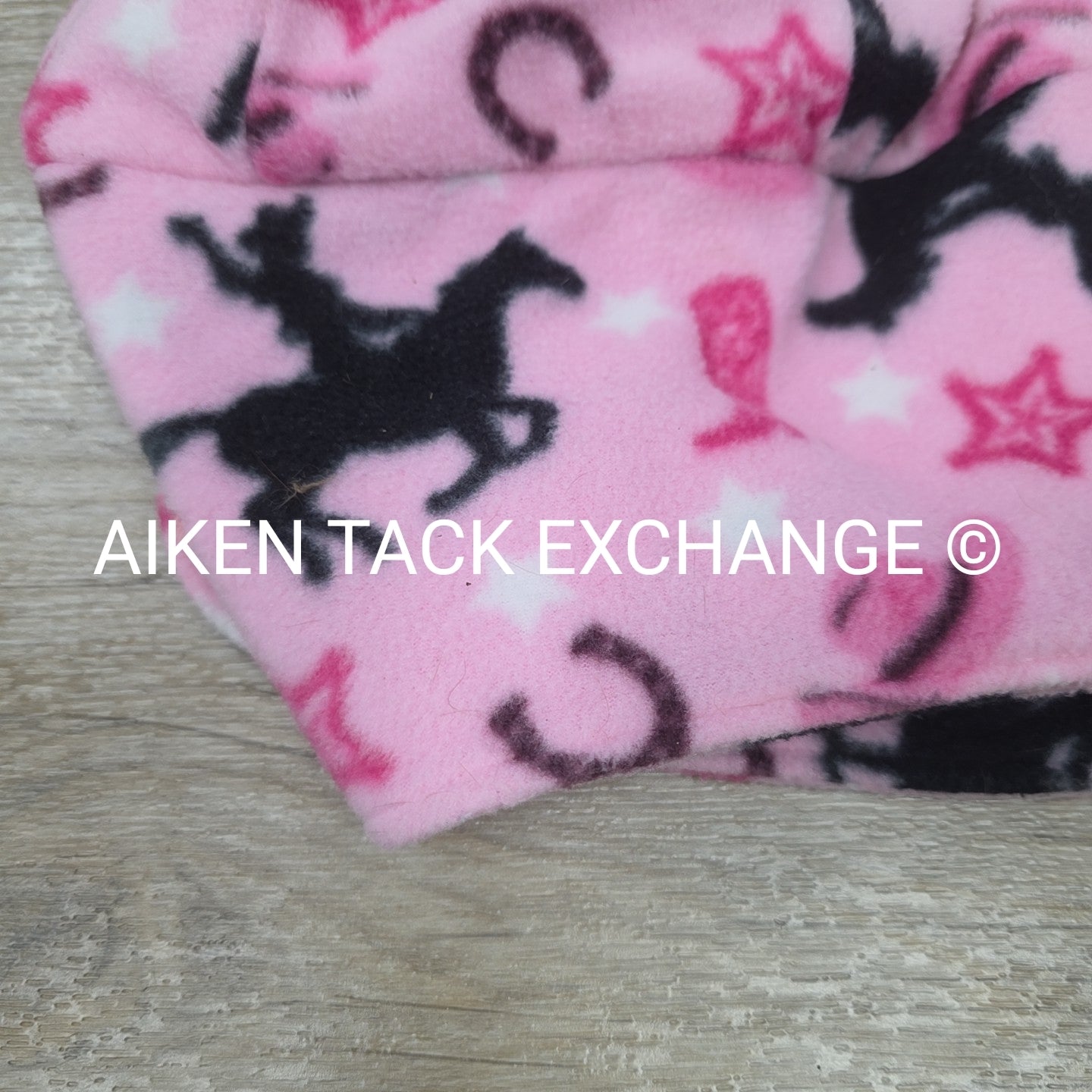 Pink Fleece Hood w/ Neck Gaiter