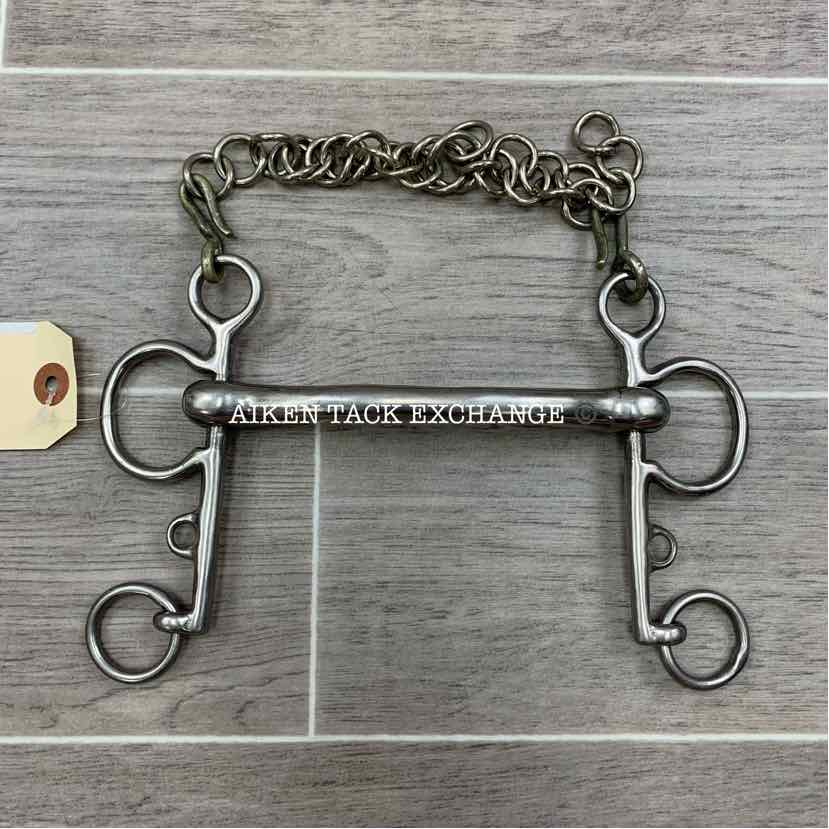 Eldonian Mullen Mouth Pelham Bit 5.5"