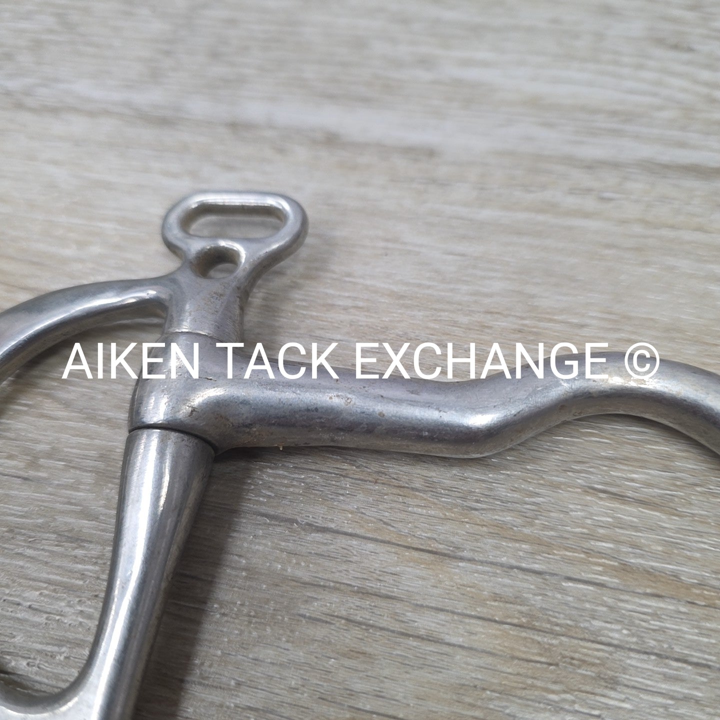 Mullen Mouth Uxeter Kimberwick Bit 5" (No Hooks & Curb Chain)