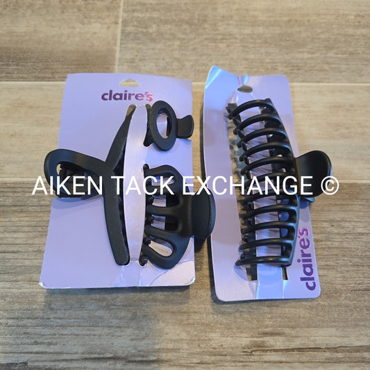 Claire's Claw Clip Bundle - 4 Total