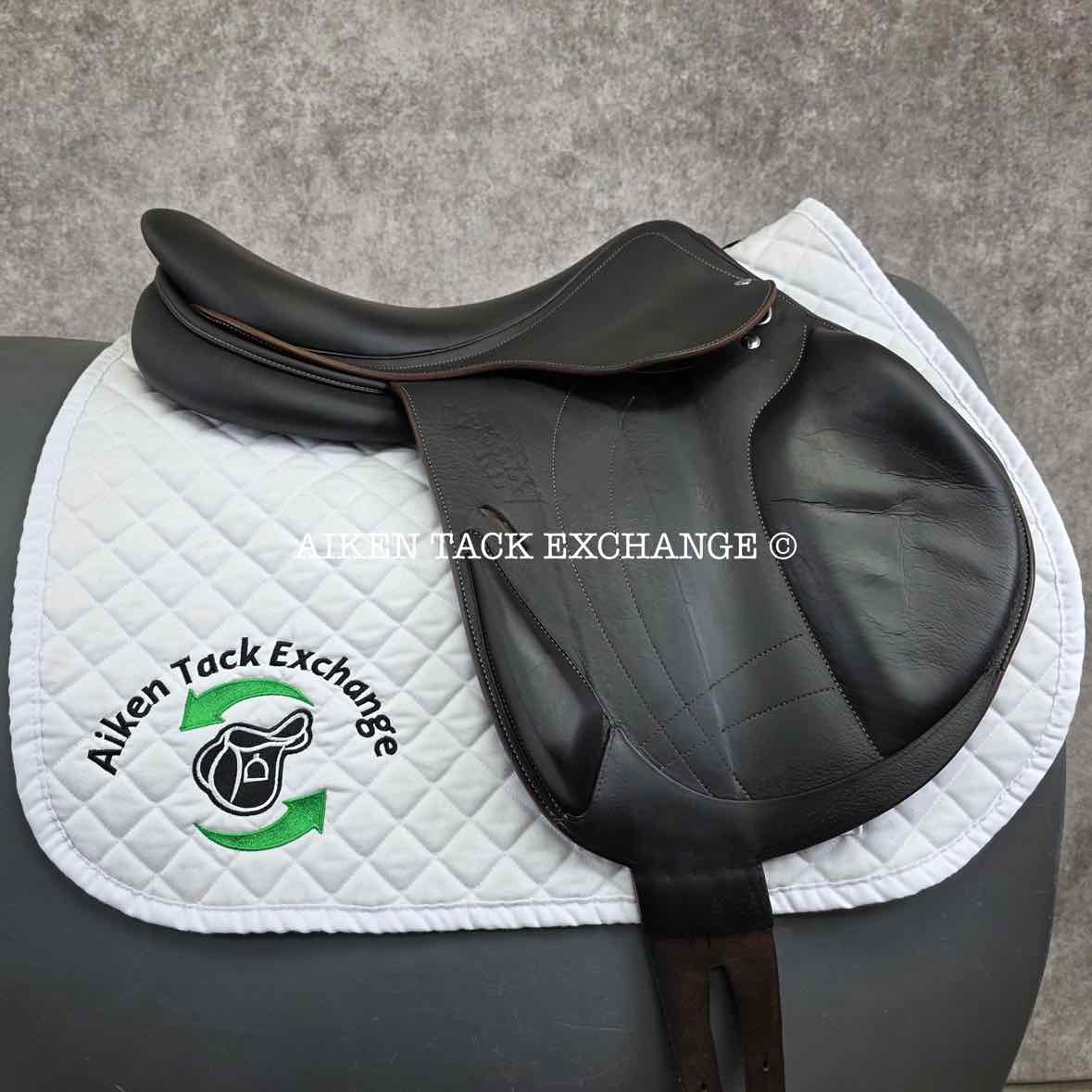2023 Arion Atlas Cross Country Monoflap Jump Saddle, 17.5" Seat - 2C Flap, Medium Tree, Foam Panels, Buffalo Leather
