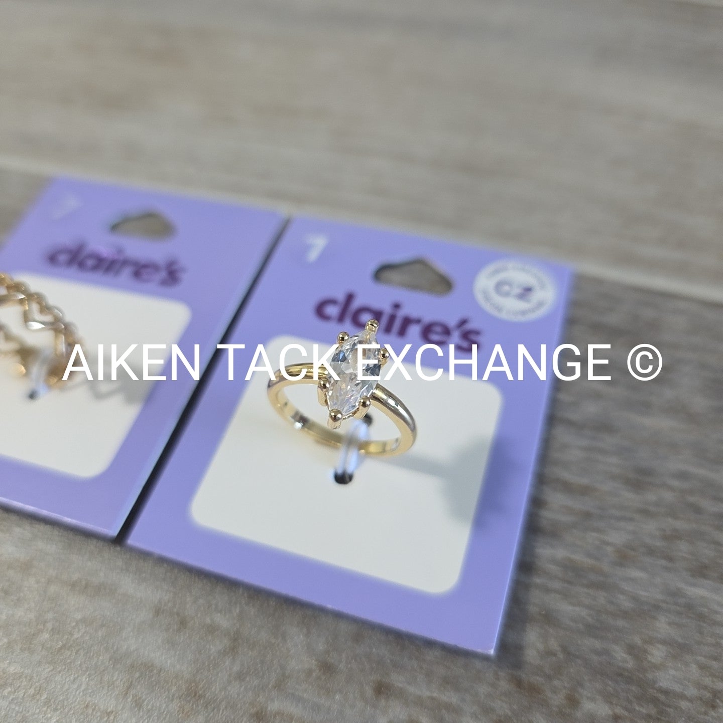 Claire's Rings (2) - Size 7