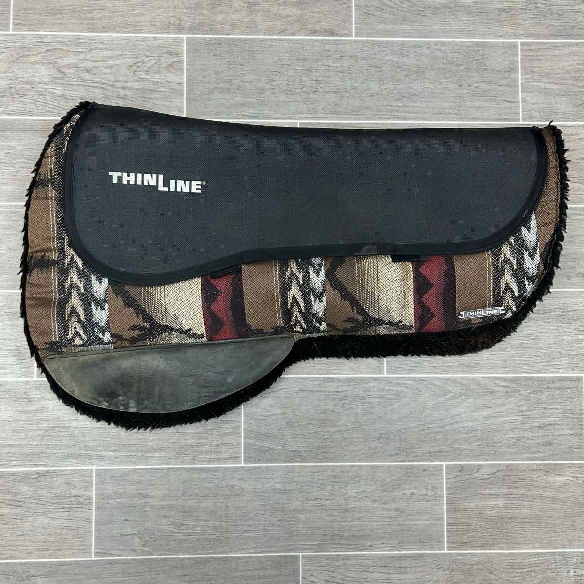 ThinLine Contour Western Ranch Round Skirt Saddle Pad