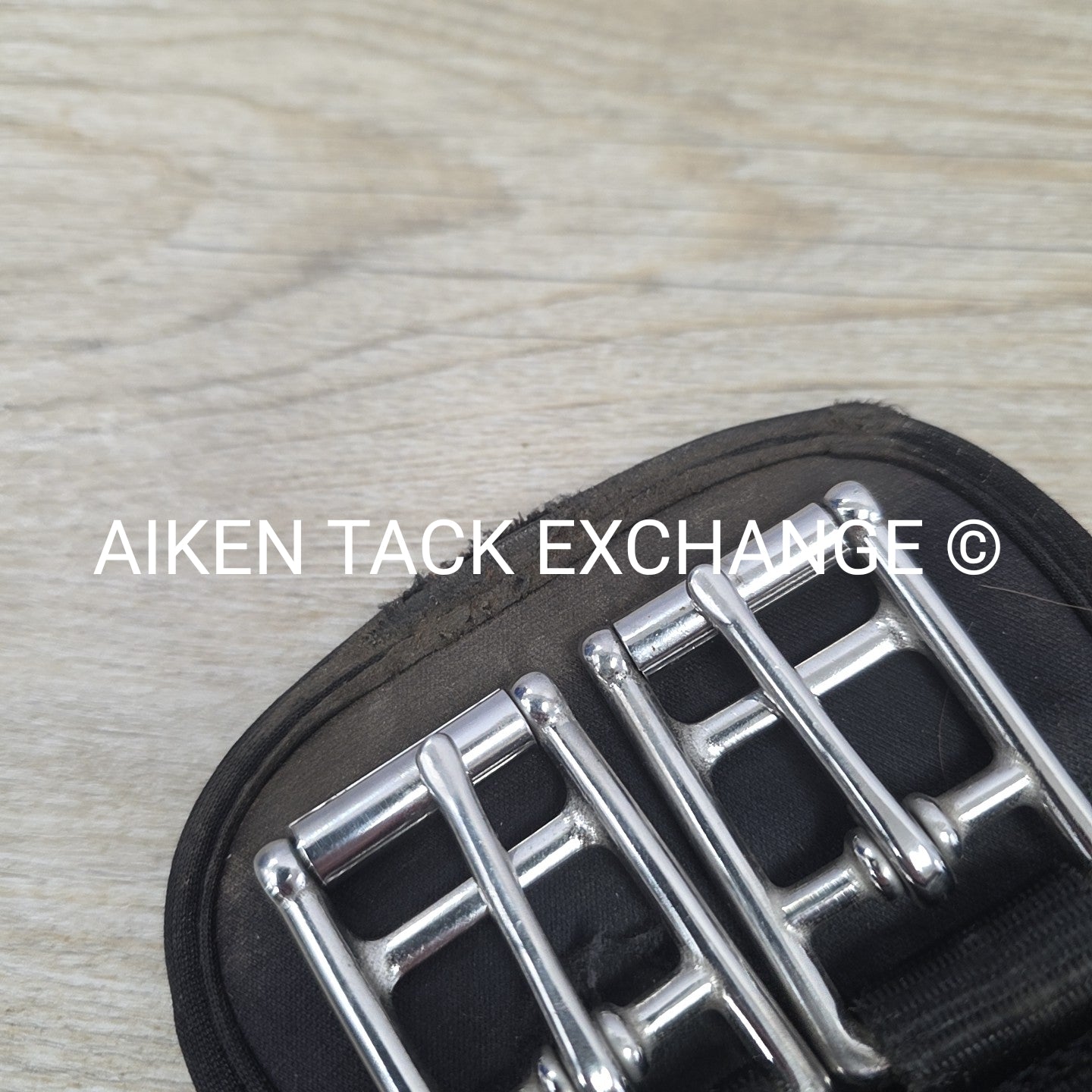 BARGAIN BUNDLE: 2 Ovation Gel Body Form Dressage Girths, Black, 22"