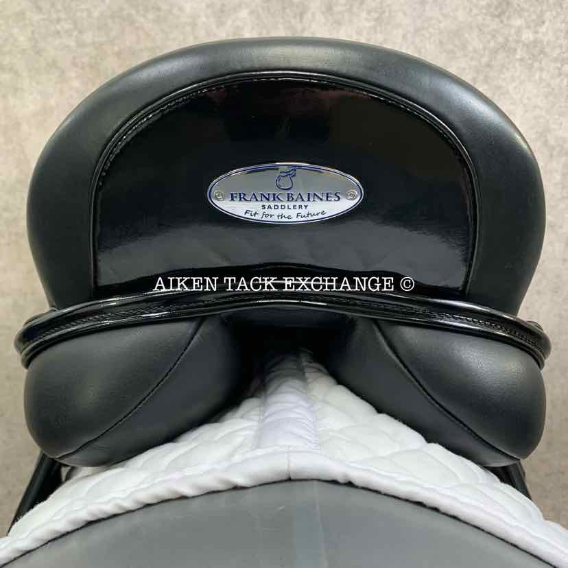 2015 Frank Baines Union Lux Monoflap Dressage Saddle, 18" Seat, Medium Wide Tree, Wool Flocked Panels