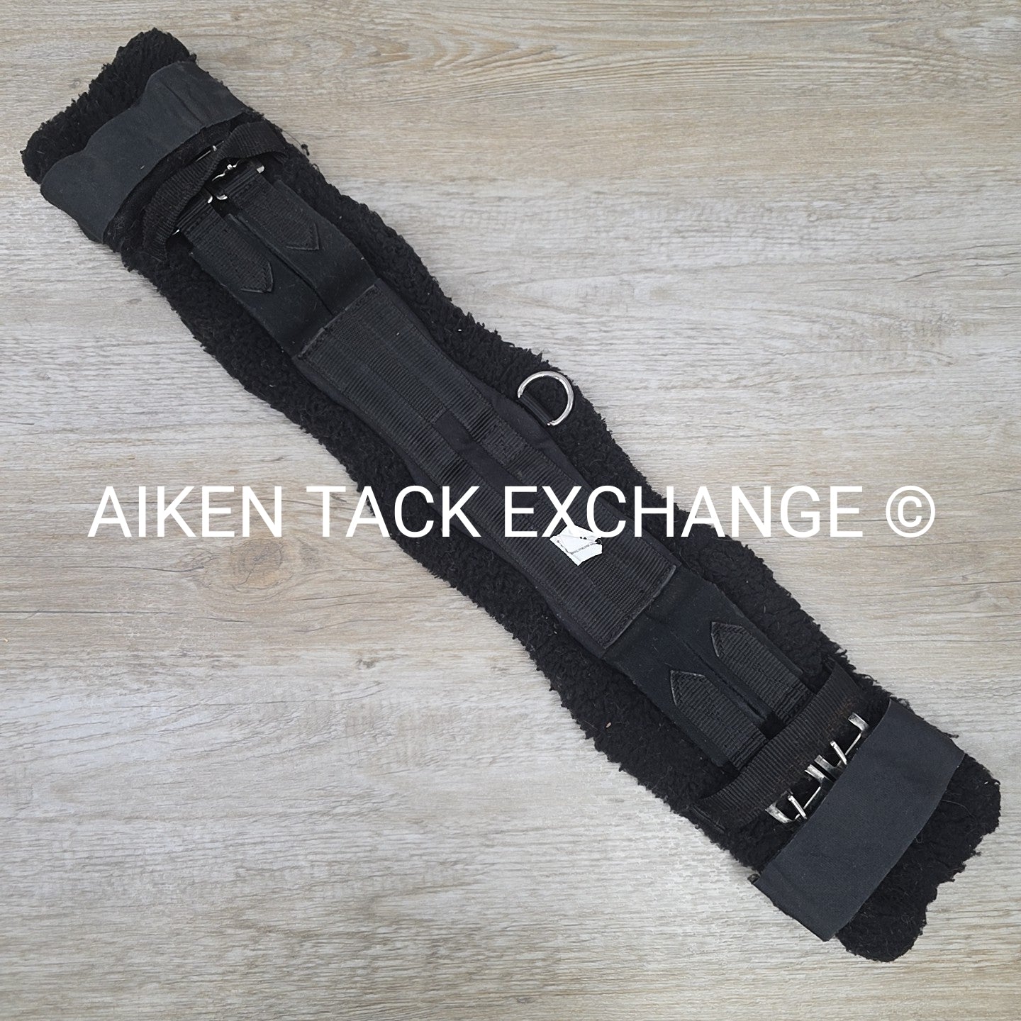 Toklat Contoured Dressage Girth, Black, 24"