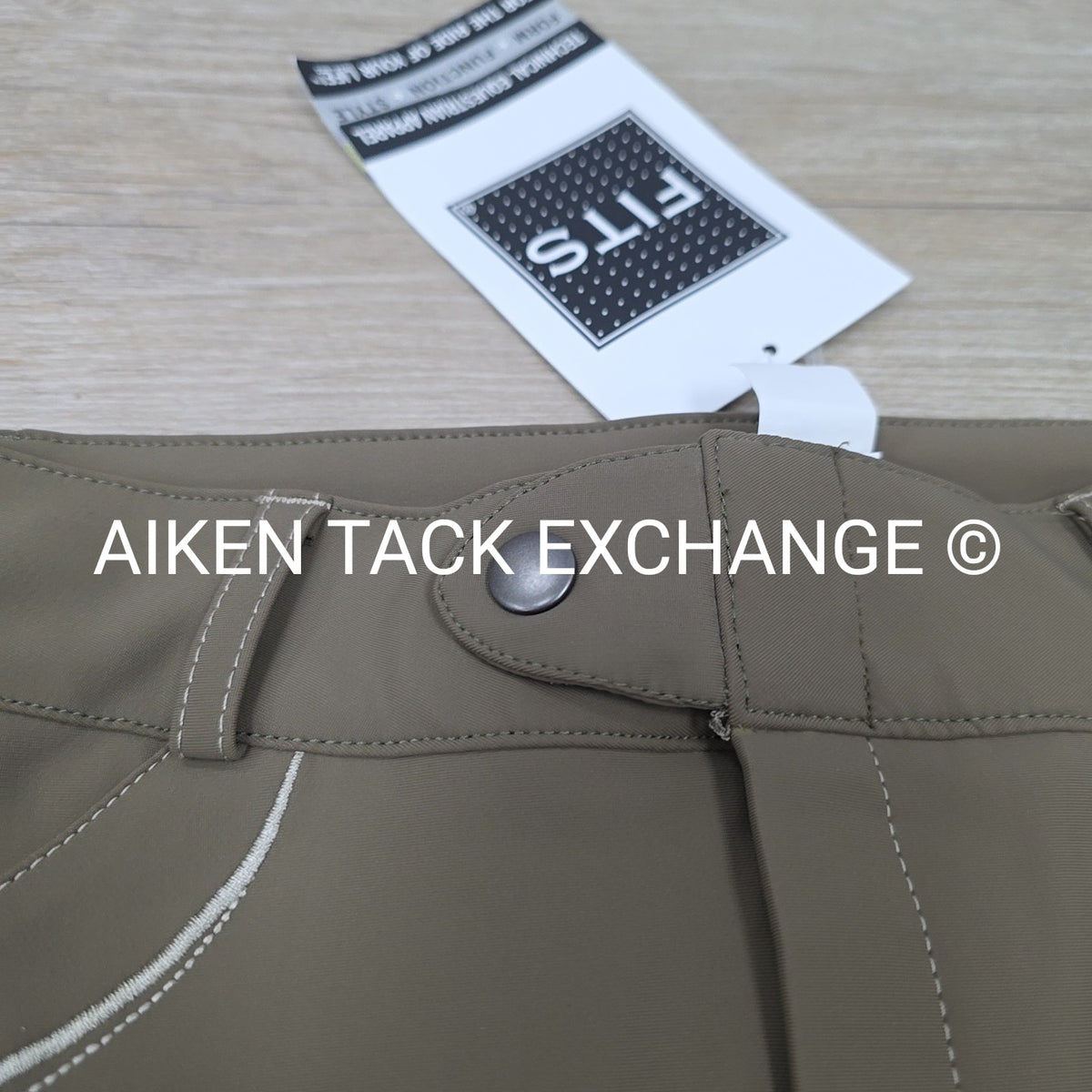 FITS Abbey Silicone Grip Knee Patch Breeches, Size Small