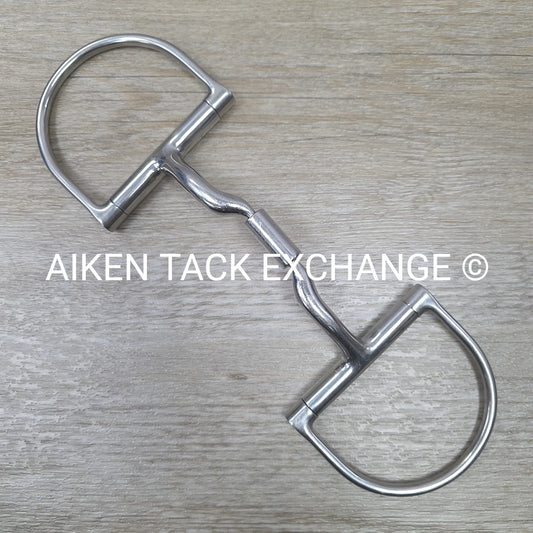 Myler English Dee without Hooks Low Port Comfort Snaffle MB 04 5"