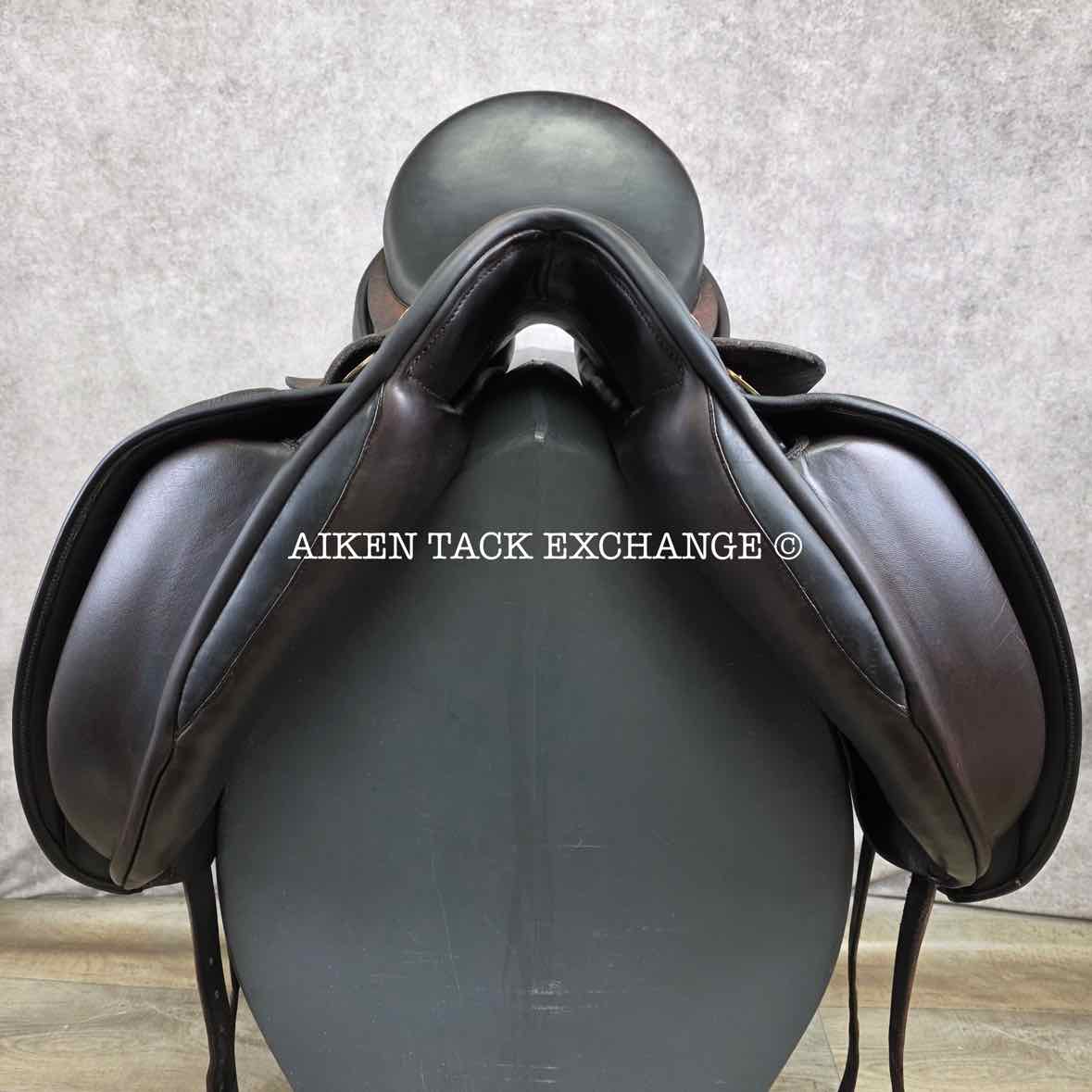 2011 Hulsebos DR CC Dressage Saddle, 18" Seat, Medium Wide Tree, Wool Flocked Panels
