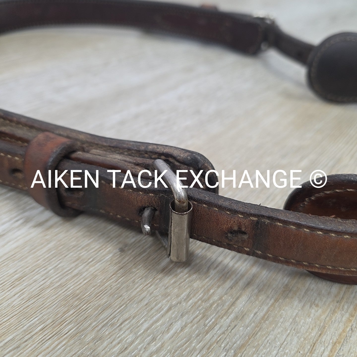 BARGAIN BUNDLE: Leather Surcingle with 2 Rubber & Leather Side Reins