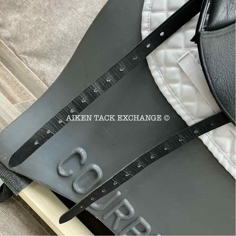 2023 Custom Saddlery Wolfgang Gemini R Monoflap Dressage Saddle, 17.5" Seat, Adjustable Tree, Wool Flocked Panels