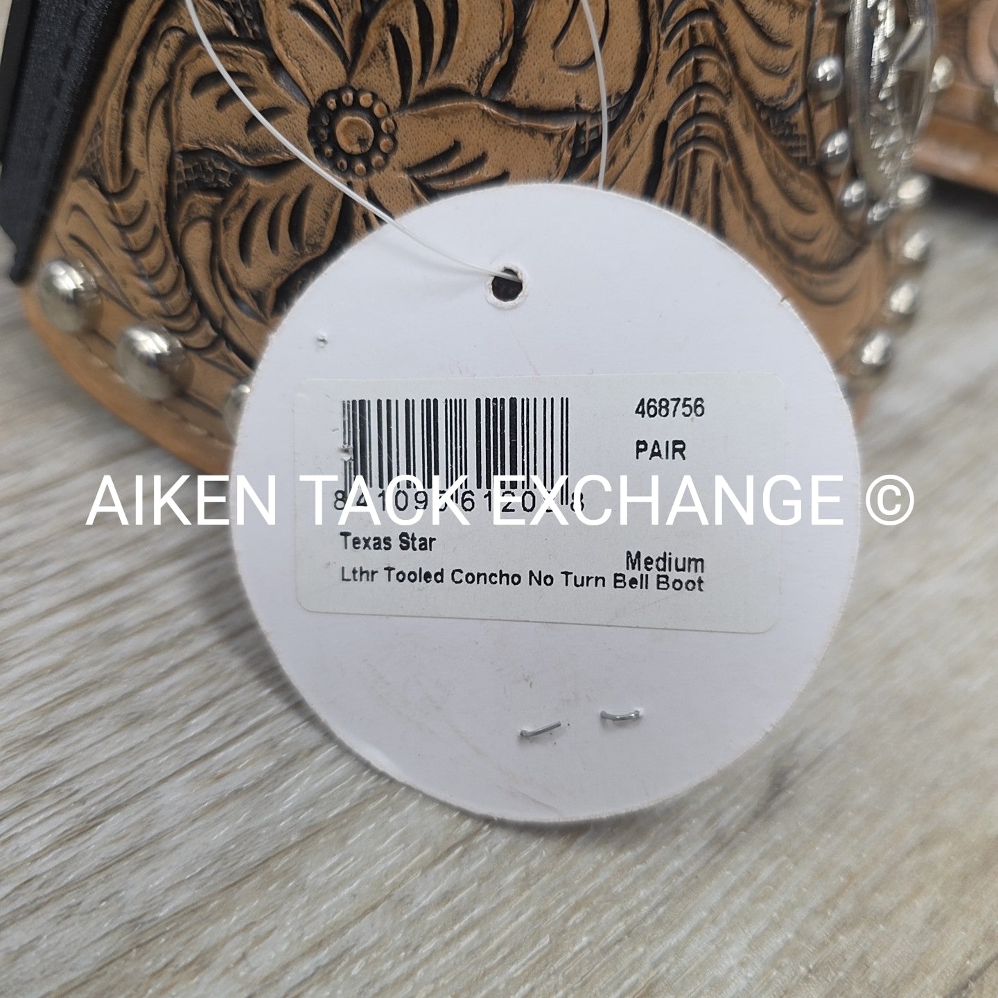 Turn-Two Equine No Turn Bell Boots, Size Medium