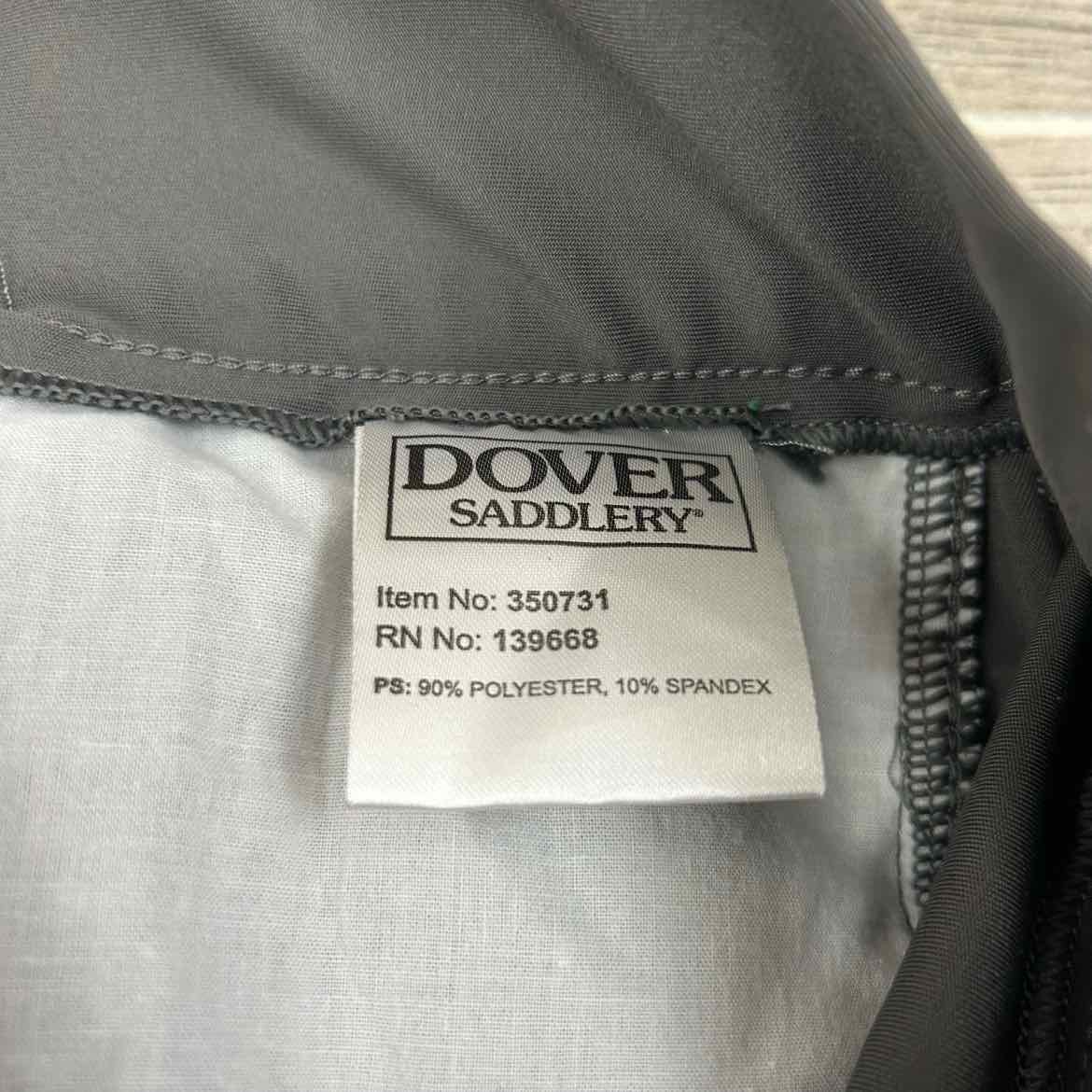 Dover Saddlery Riding Sport Silicone Grip Knee Patch Breeches, Size 10
