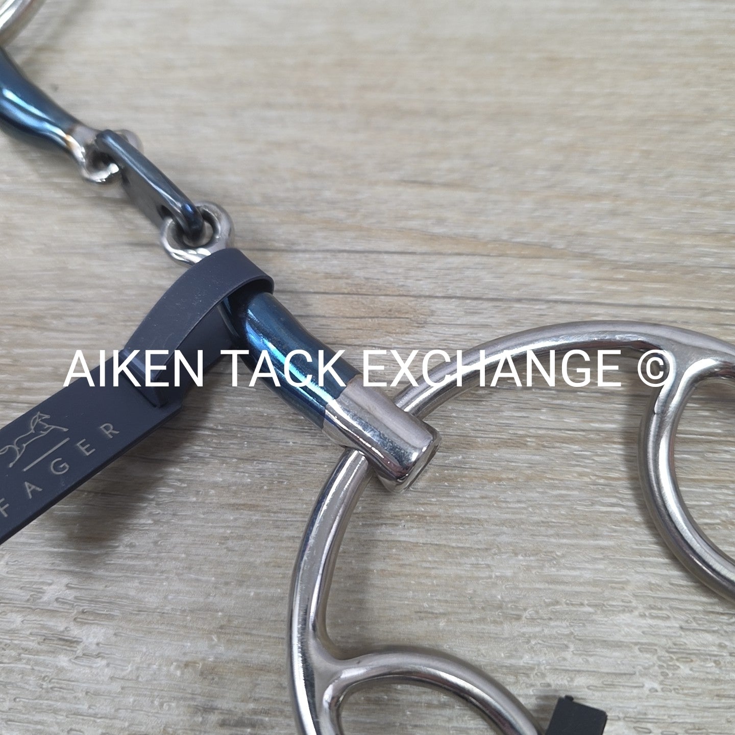 Fager Claudia Sweet Iron Double Joint Beval Bit 4.5"