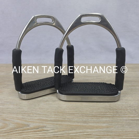 Herm Sprenger Original System 4-F Jointed Flex Stirrups 4.75"