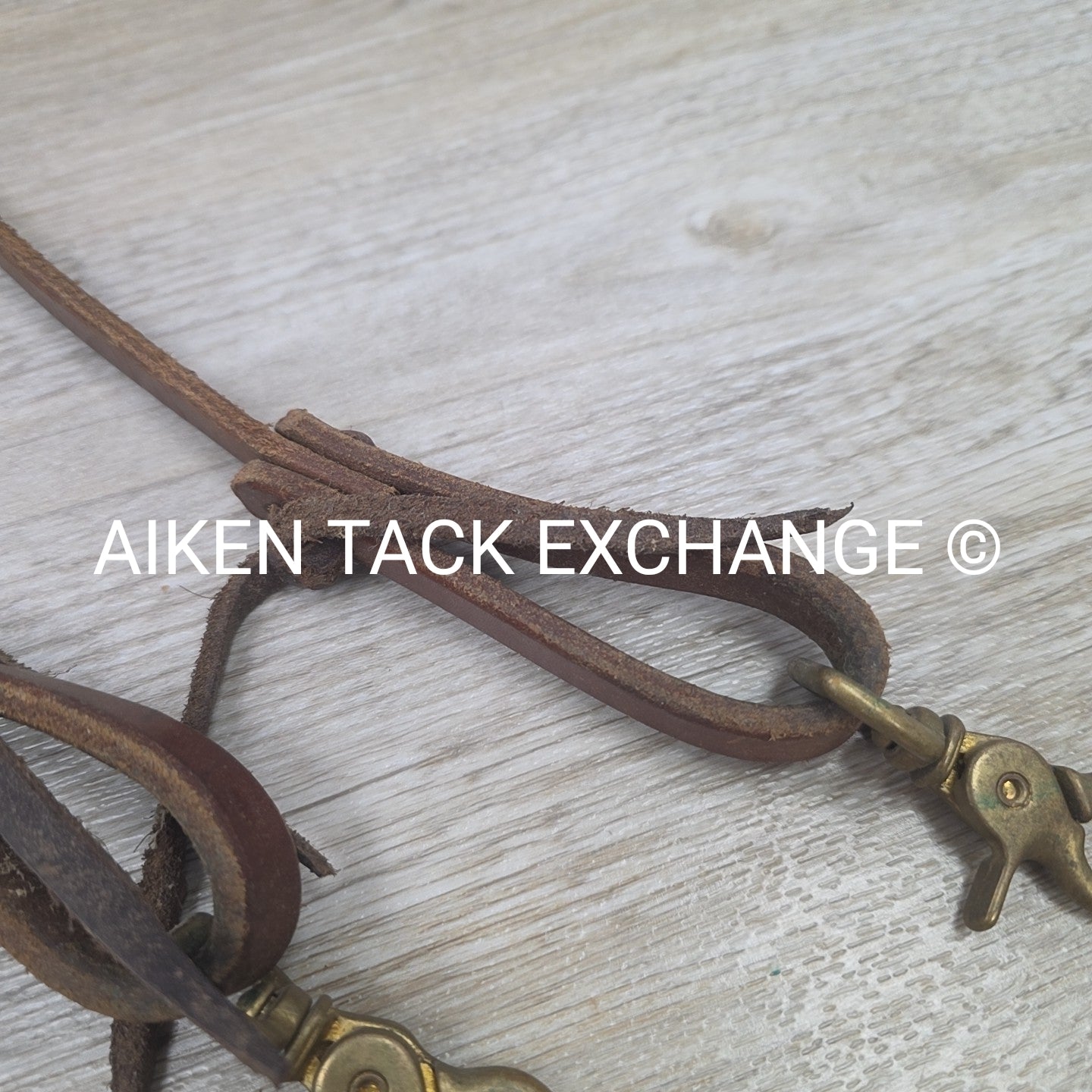 Leather Split Reins with Snap Ends